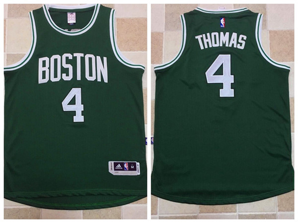 2017 NBA Boston Celtics #4 Isaiah Thomas Green Jerseys